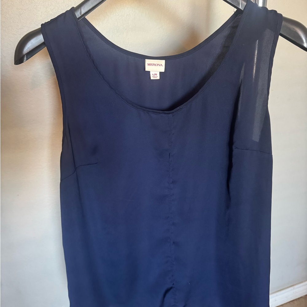 Merona Women's Deep Blue Tank Top